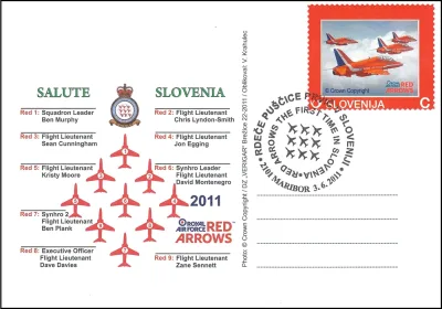 RDEČE PUŠČICE PRVIČ V SLOVENIJI
